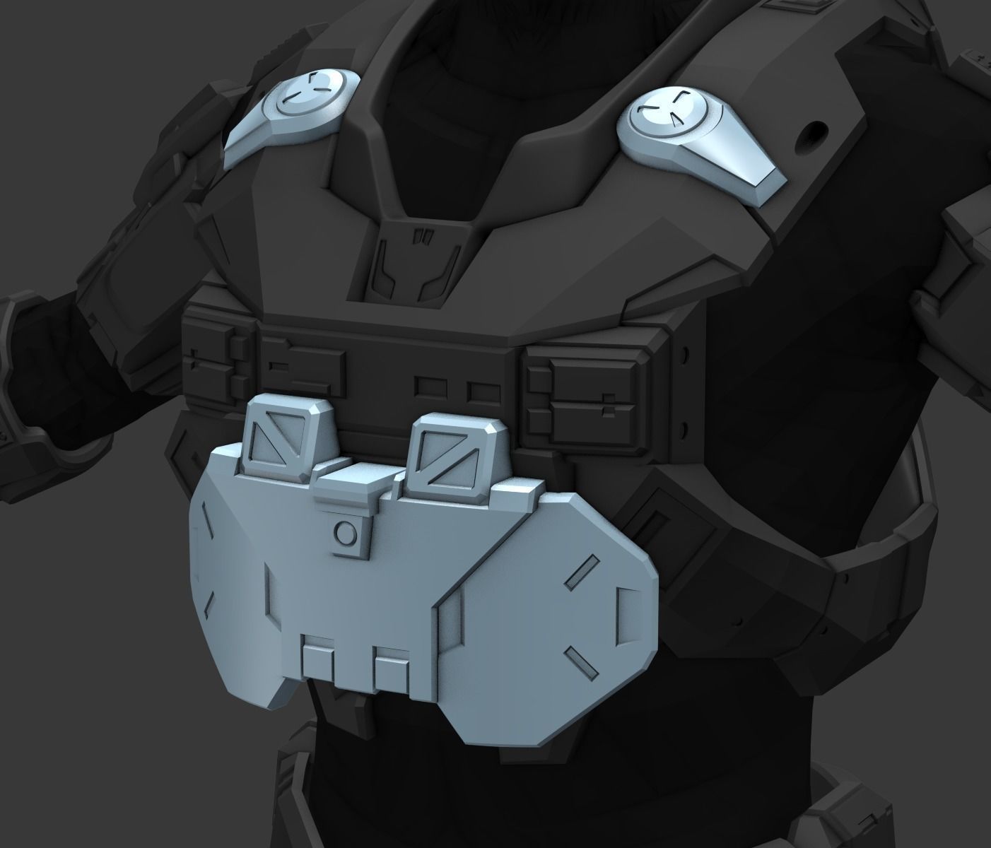 Modular Reach UA Multithreat Print File 3D print model_3