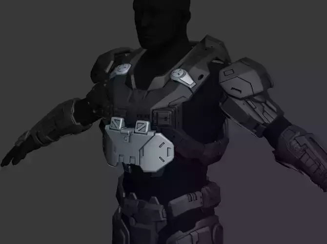 Modular Reach UA Multithreat Print File 3D print model Modular Reach UA Multithreat Print File 3D print model