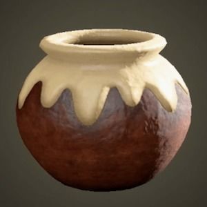 Pot Animal Crossing 3D print model_7