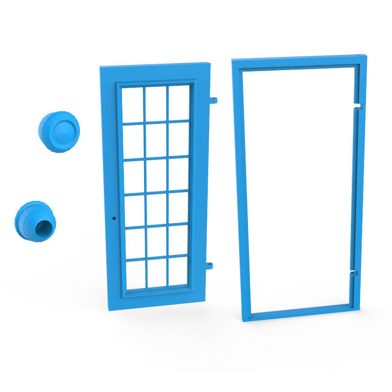 Internal Door 3D Printing Model 3D print model_6