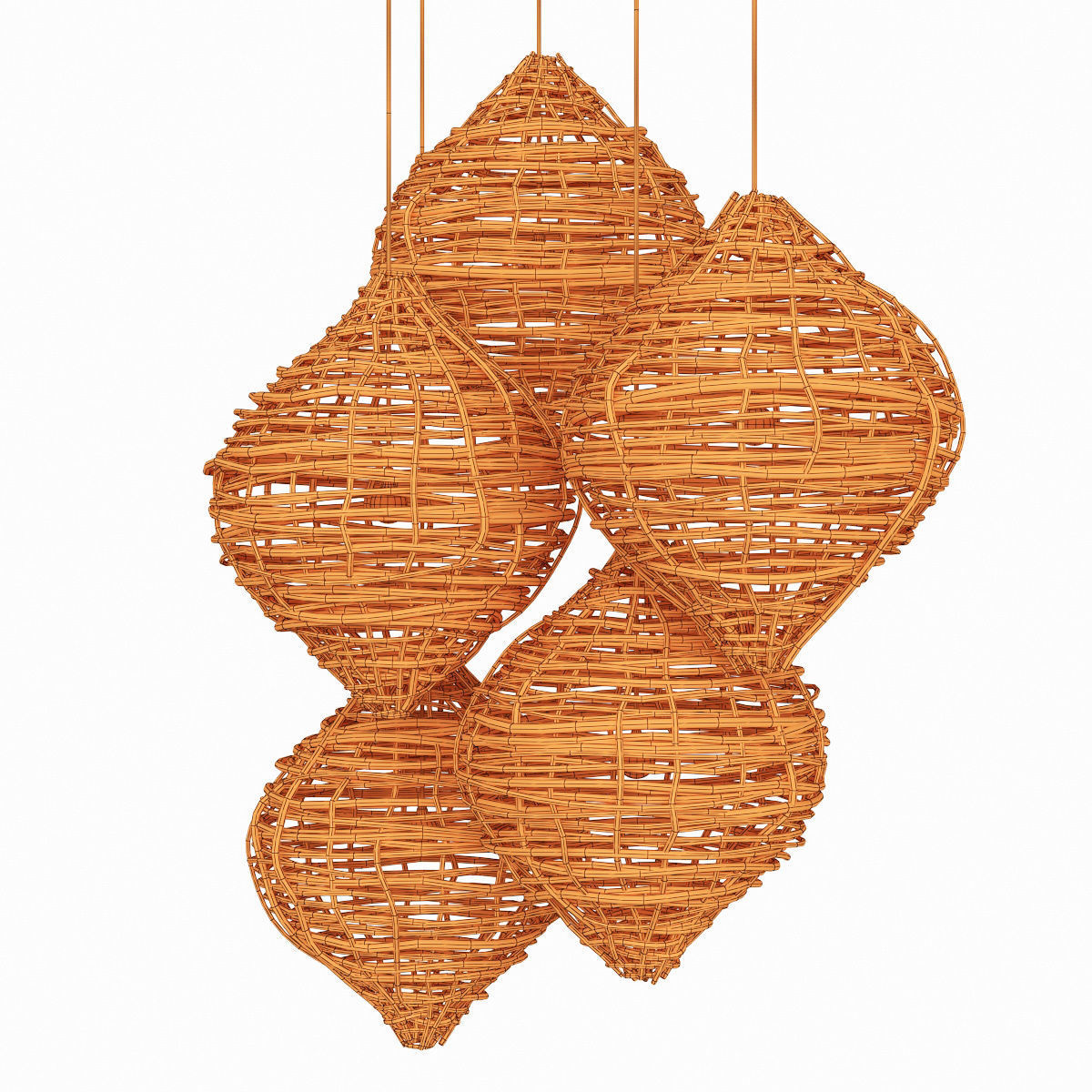 Branch Vespiary ceiling decor n1 3D model_12