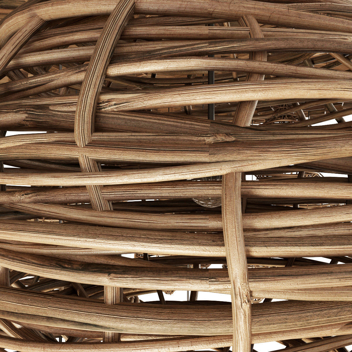 Branch Vespiary ceiling decor n1 3D model_10