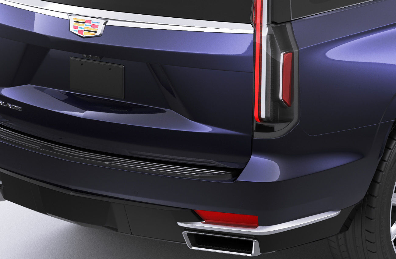 Escalade 2021 ESV large SUV 3D model_5