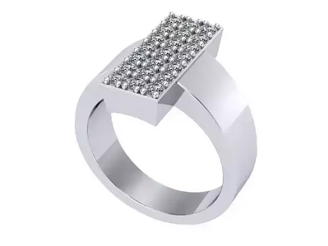 Rectangle Egg Ring 
