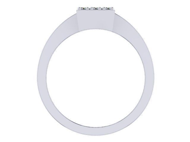 Rectangle Egg Ring  3D print model_6