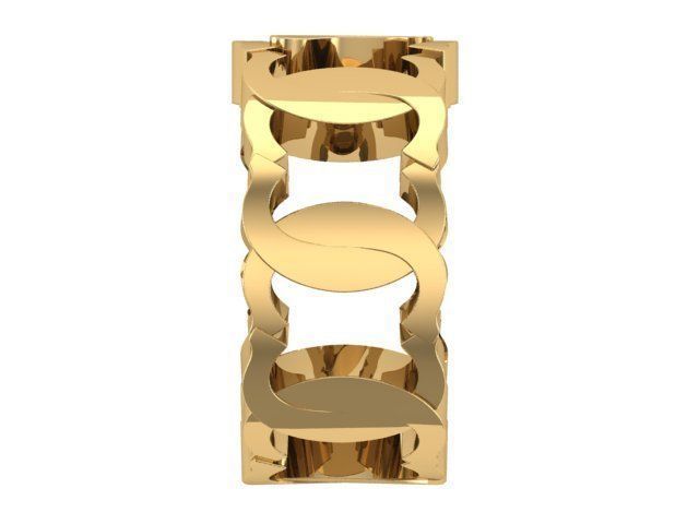 Really Big And Weird Ring 3D print model_2