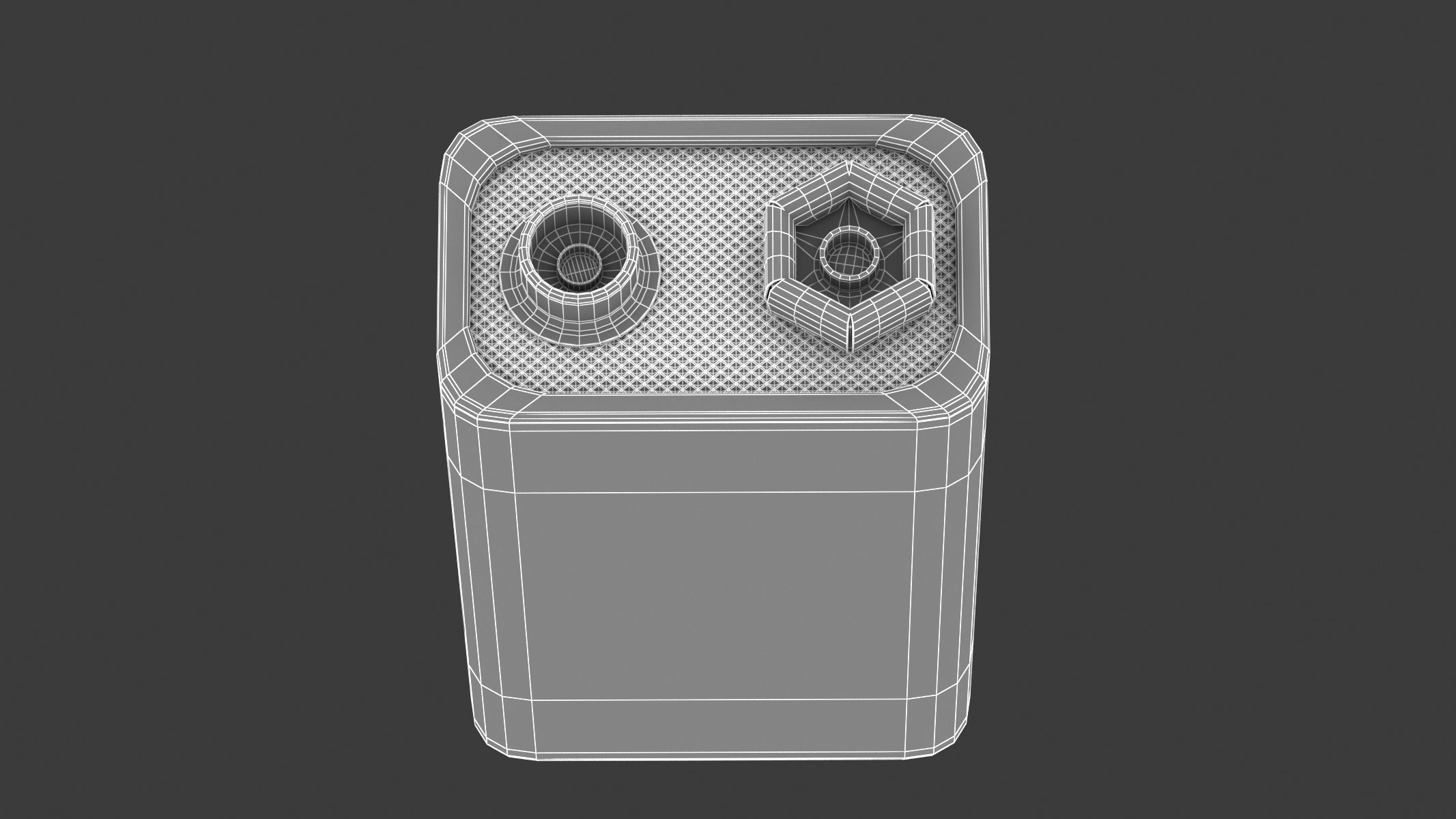 AmazonBasics 9 Volt Everyday Alkaline Batteries 3D model_11