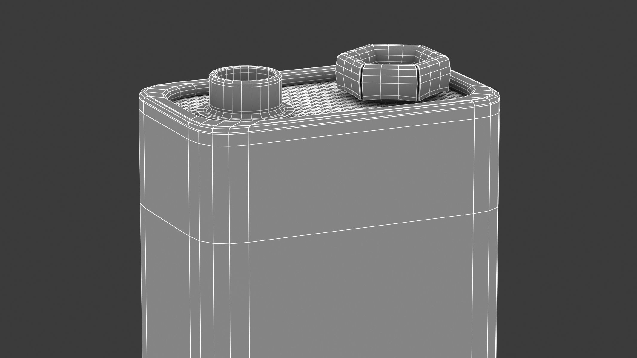 AmazonBasics 9 Volt Everyday Alkaline Batteries 3D model_12