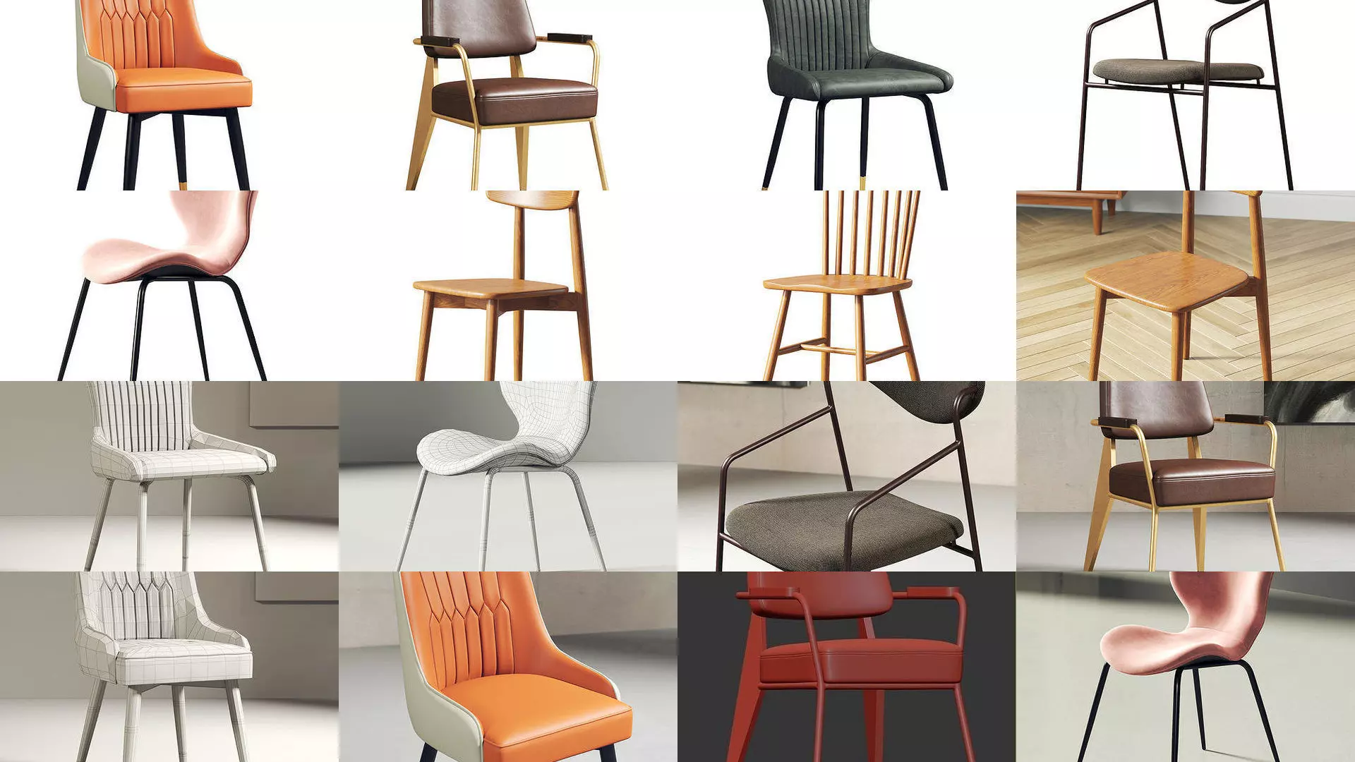 Chairs collection leather bar stool with legs _0