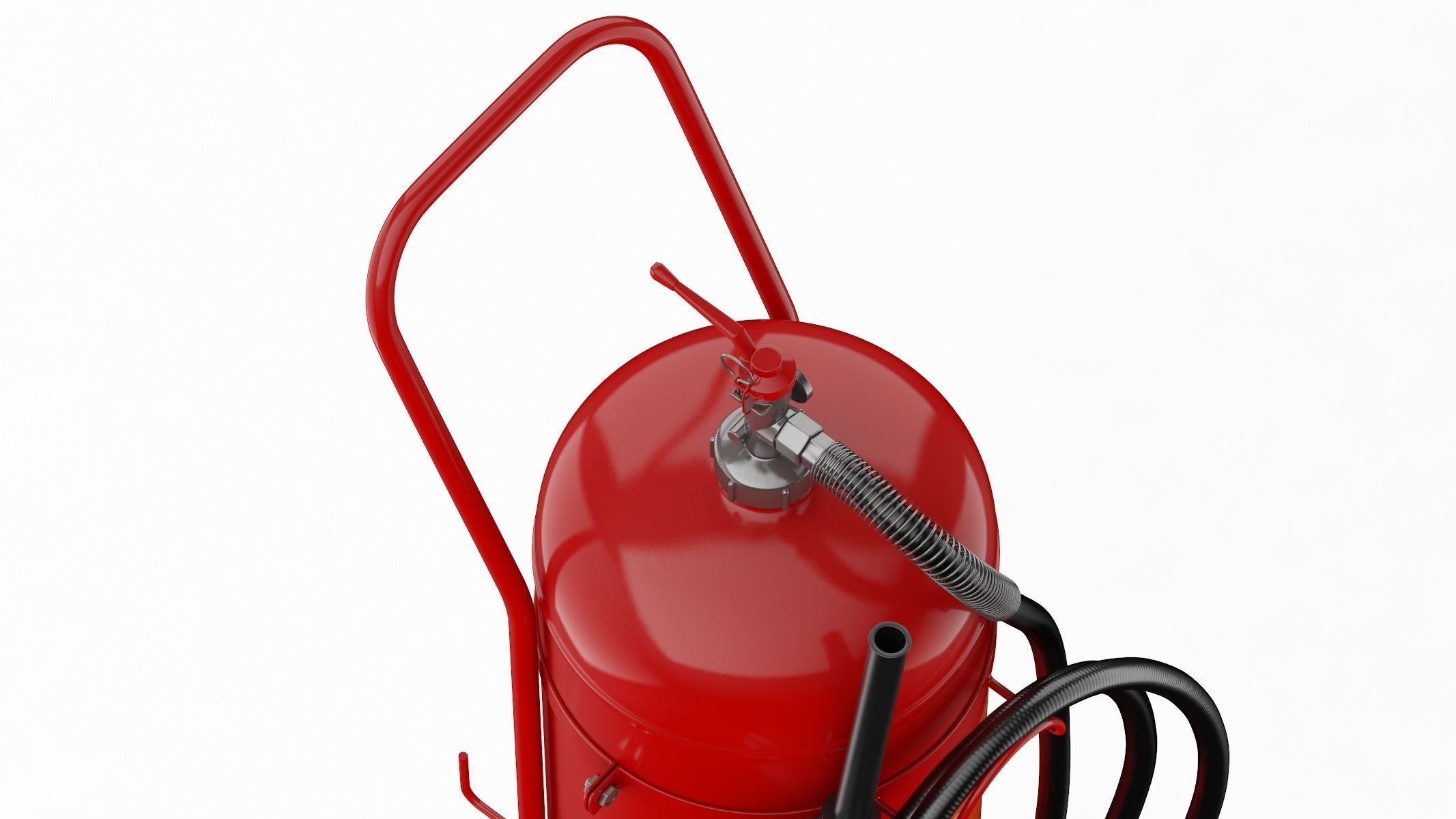 Foam Spray Fire Extinguisher  3D model_15