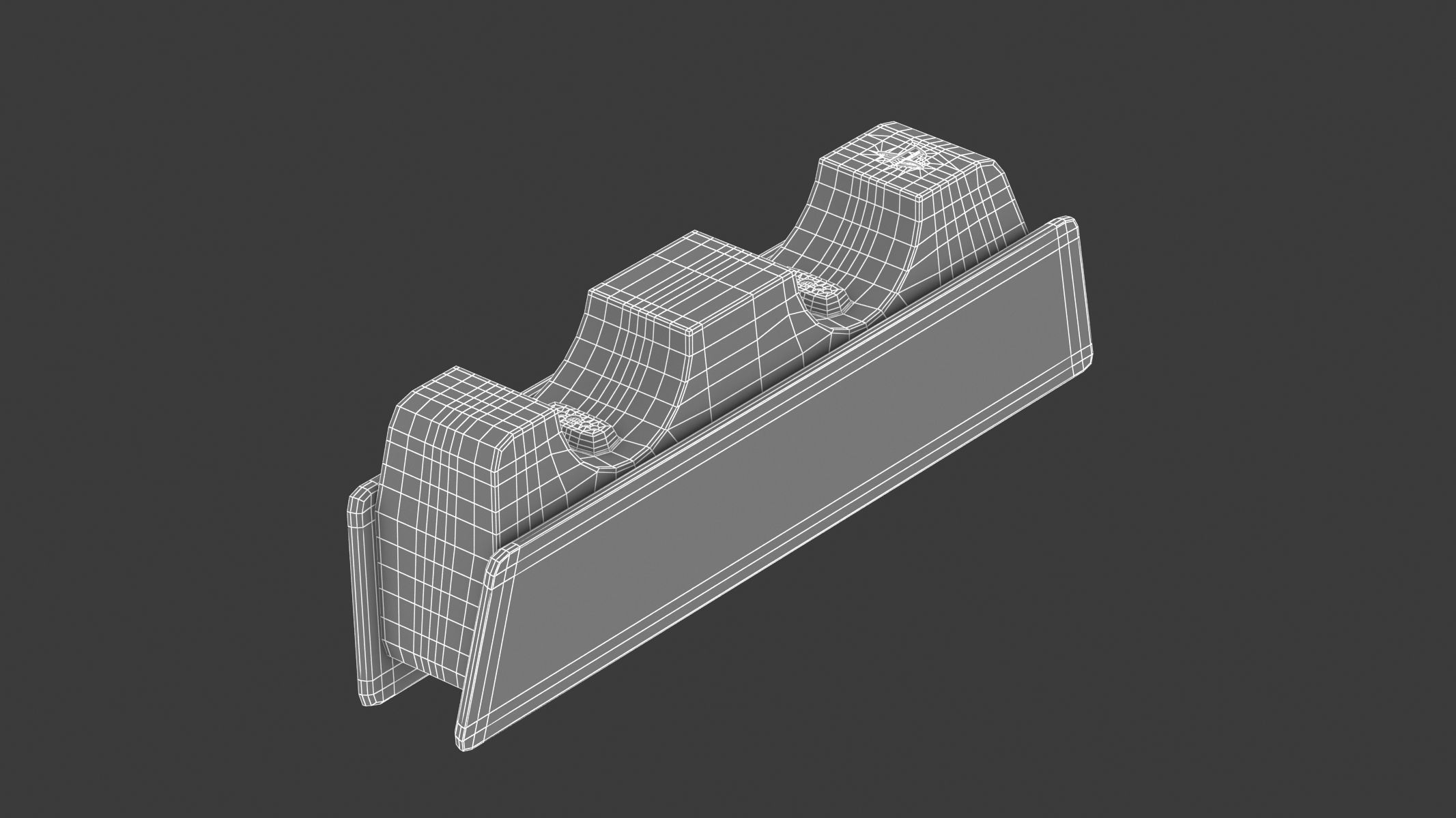 PS5 DualSense Charging Station 3D model_12