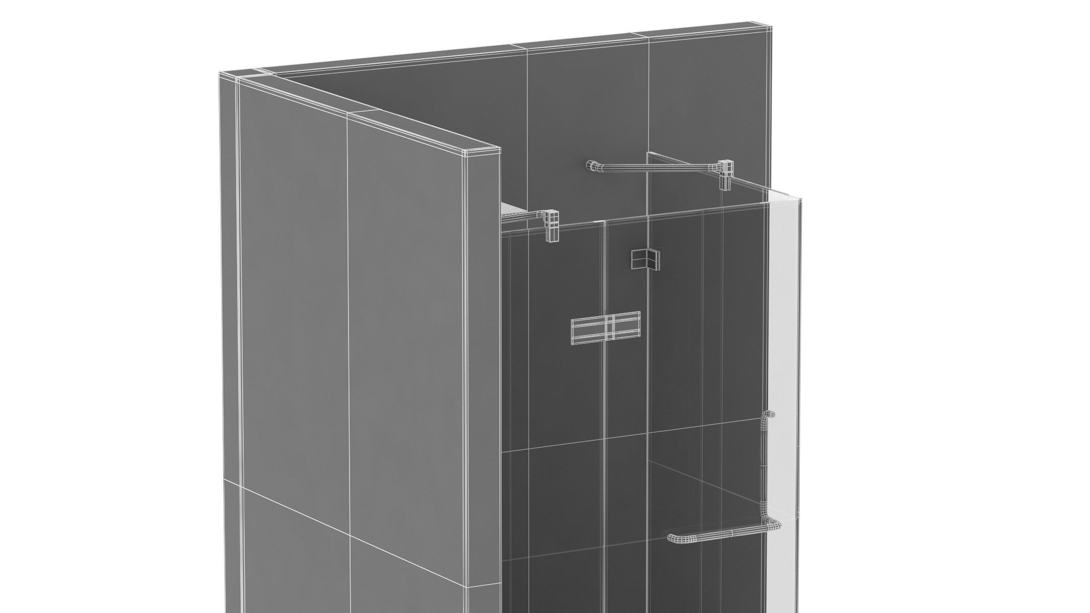 Vigo Monteray Shower Type 2 Shower 3D model_16