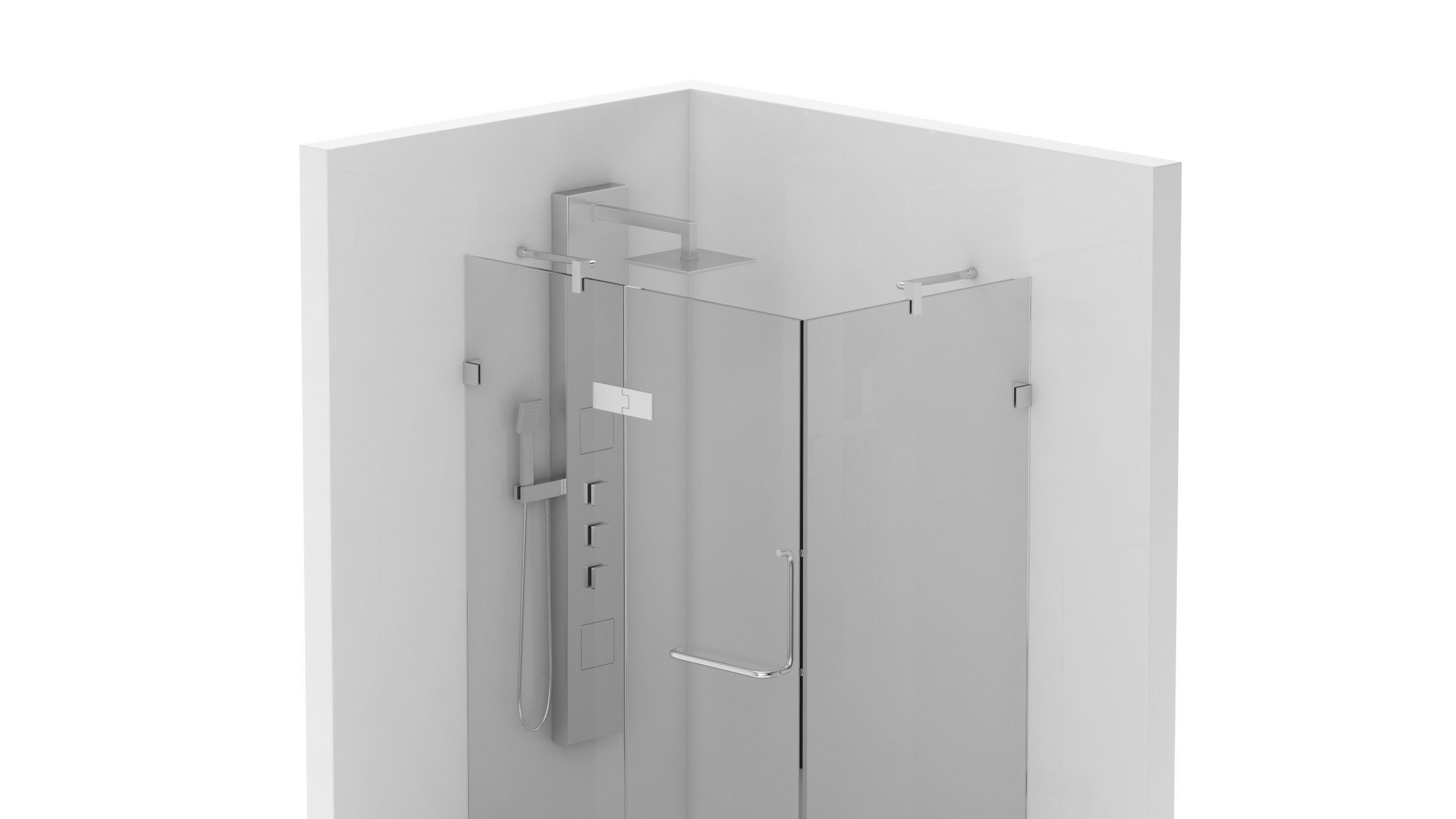 Vigo Monteray Shower Type 2 Shower 3D model_5