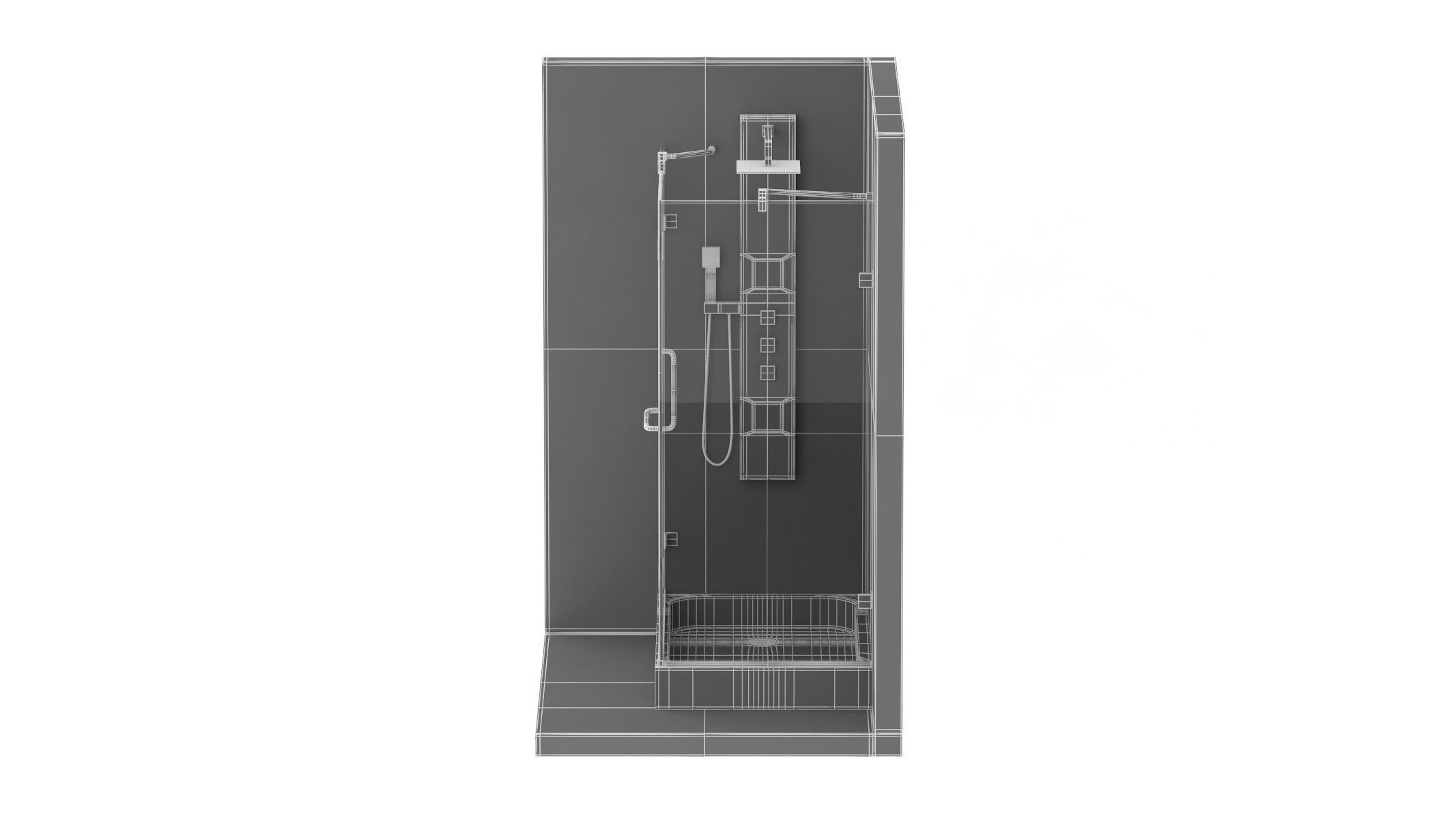 Vigo Monteray Shower Type 2 Shower 3D model_12