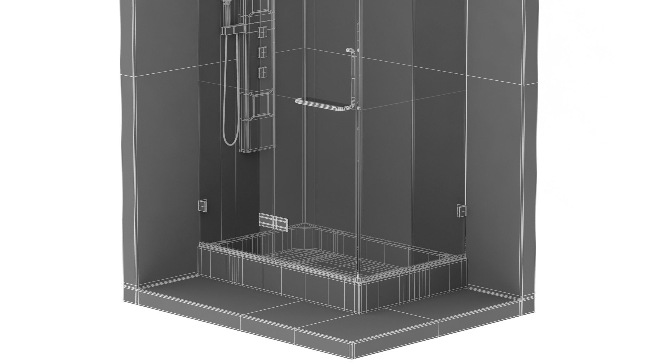 Vigo Monteray Shower Type 2 Shower 3D model_15