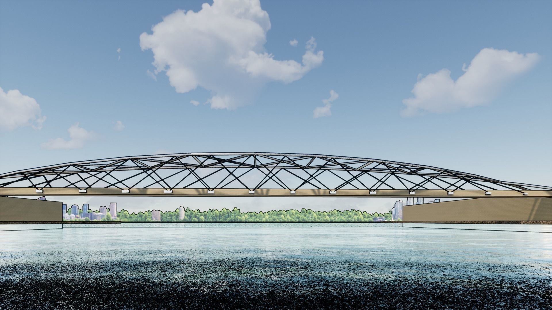 MD new design Bridge 3D model 3D model_3