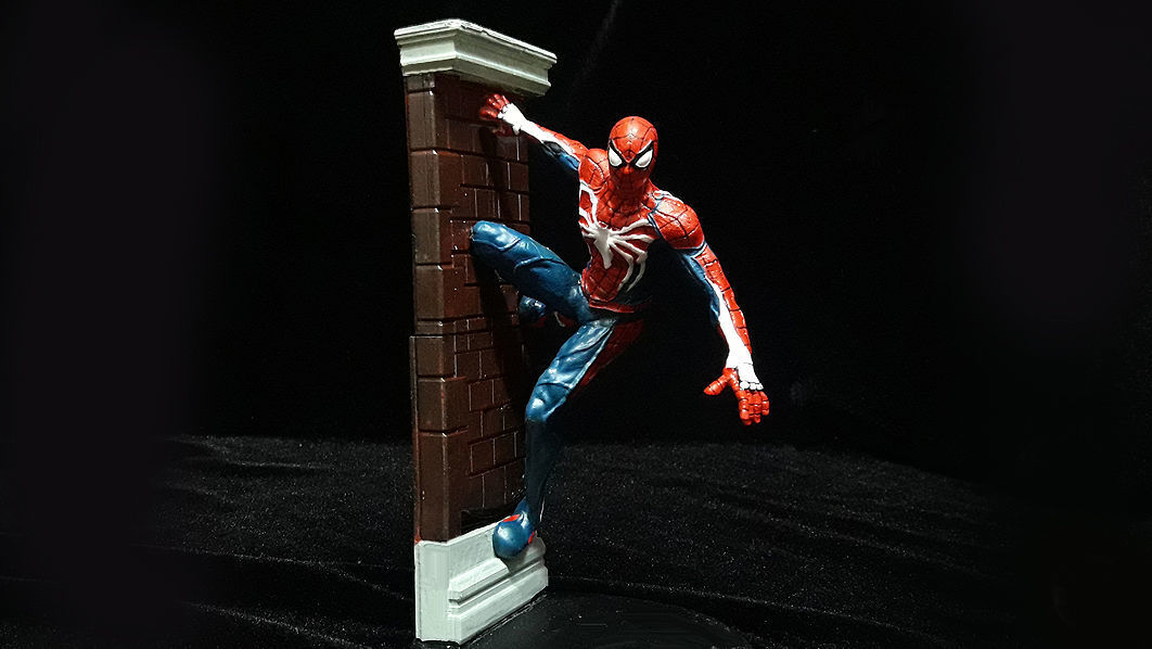 SPIDERMAN PS4 ADVANCE VERSION 3D print model_1