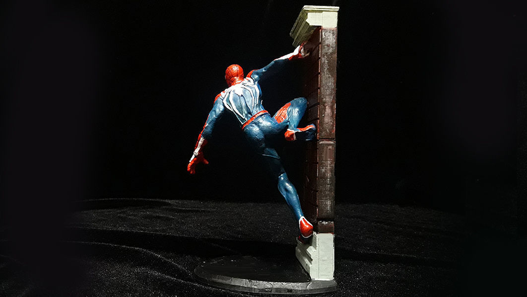 SPIDERMAN PS4 ADVANCE VERSION 3D print model_2