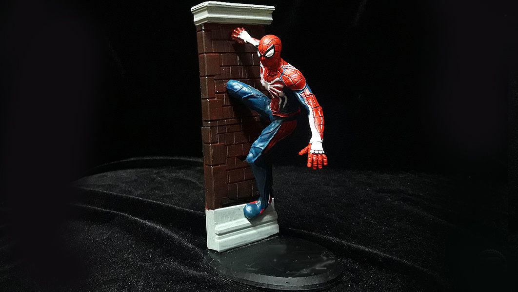 SPIDERMAN PS4 ADVANCE VERSION 3D print model_3