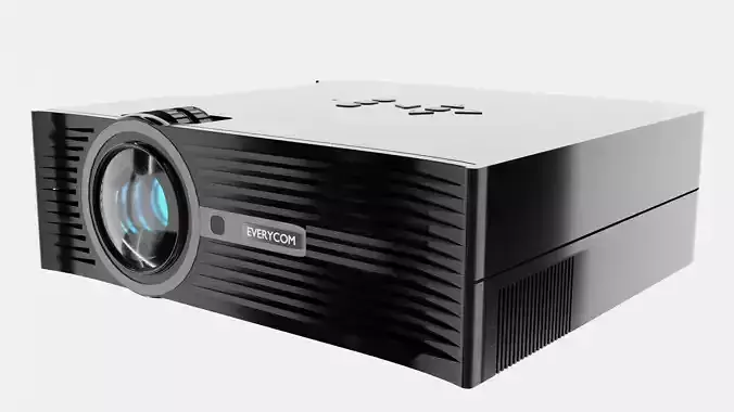 Projector 3D Model