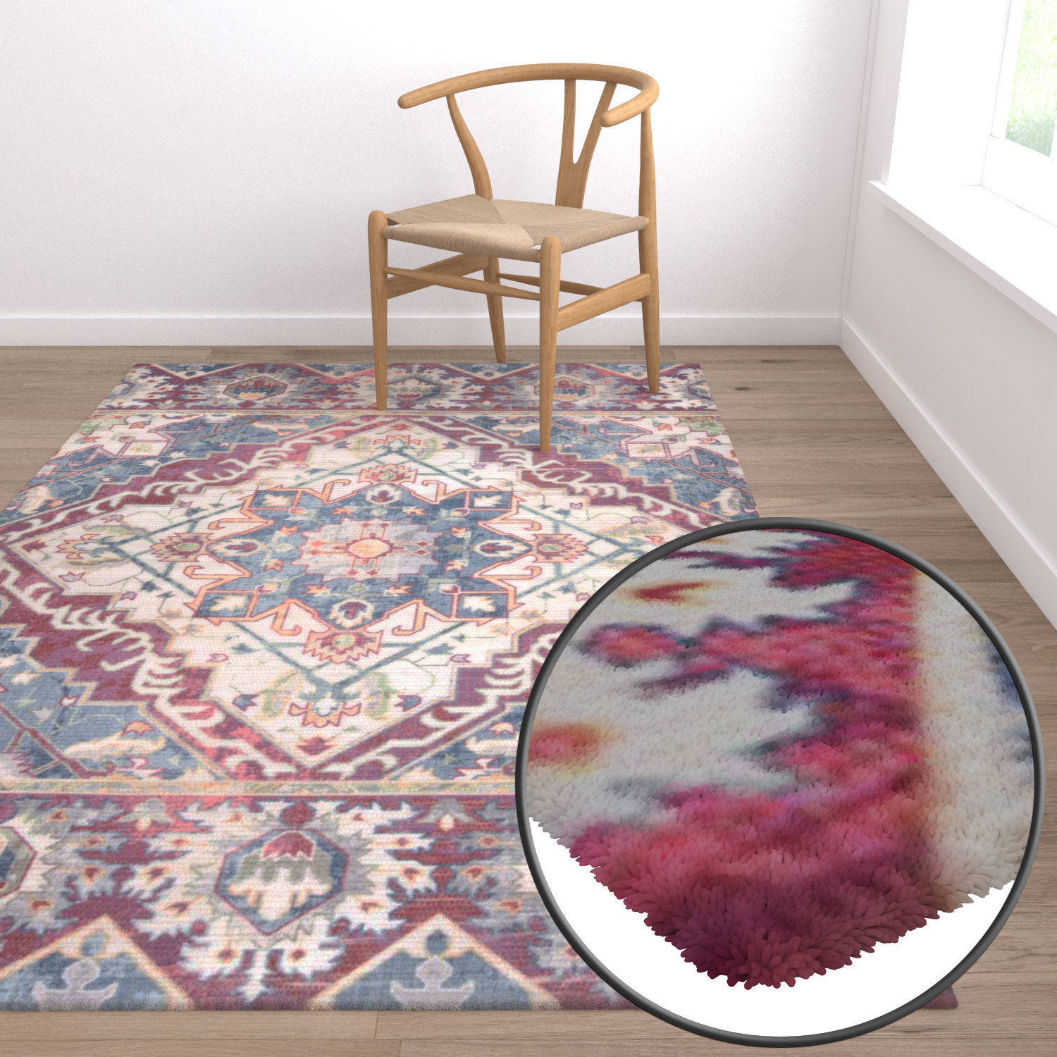 Rug Set 1032 3D model_5