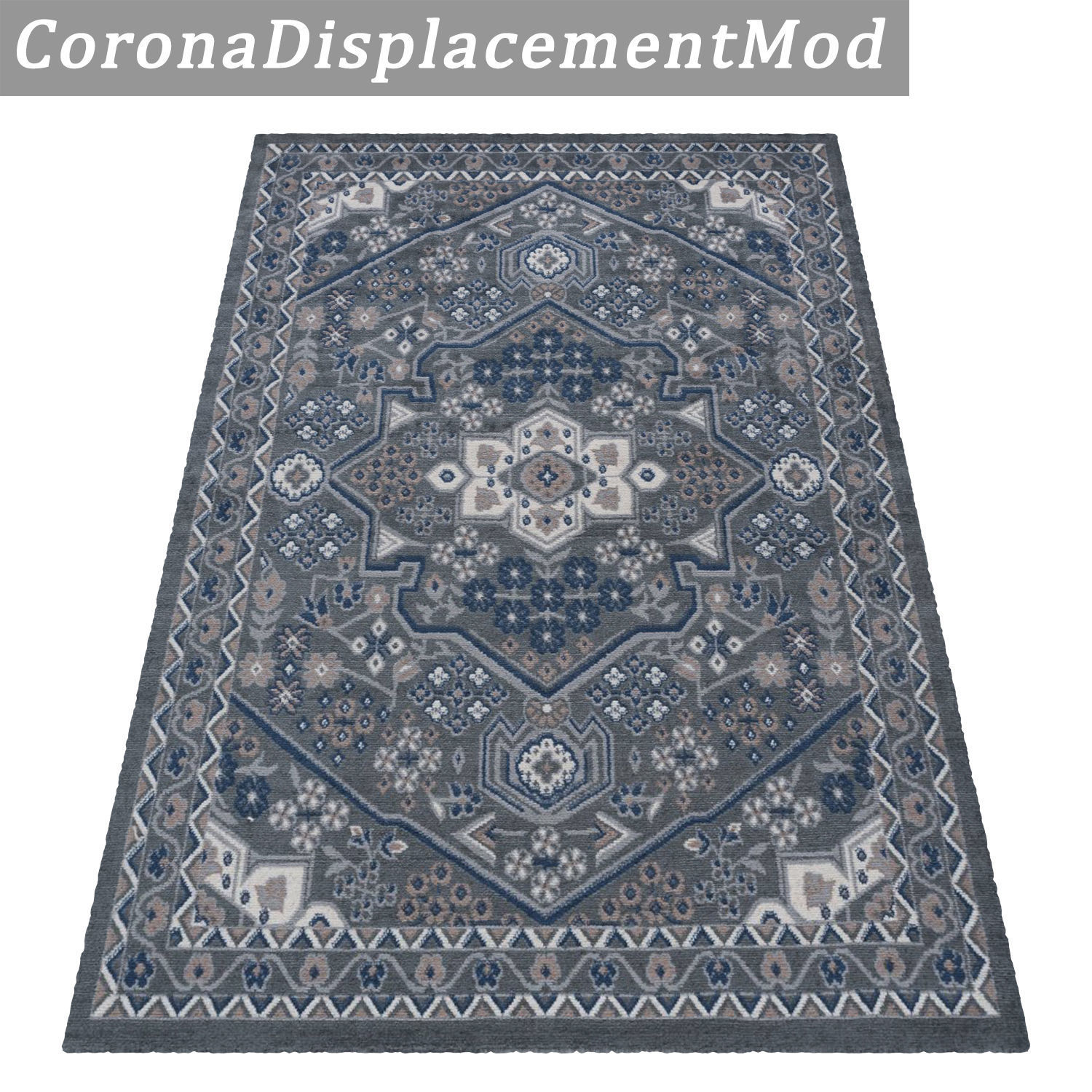 Rug Set 1032 3D model_4
