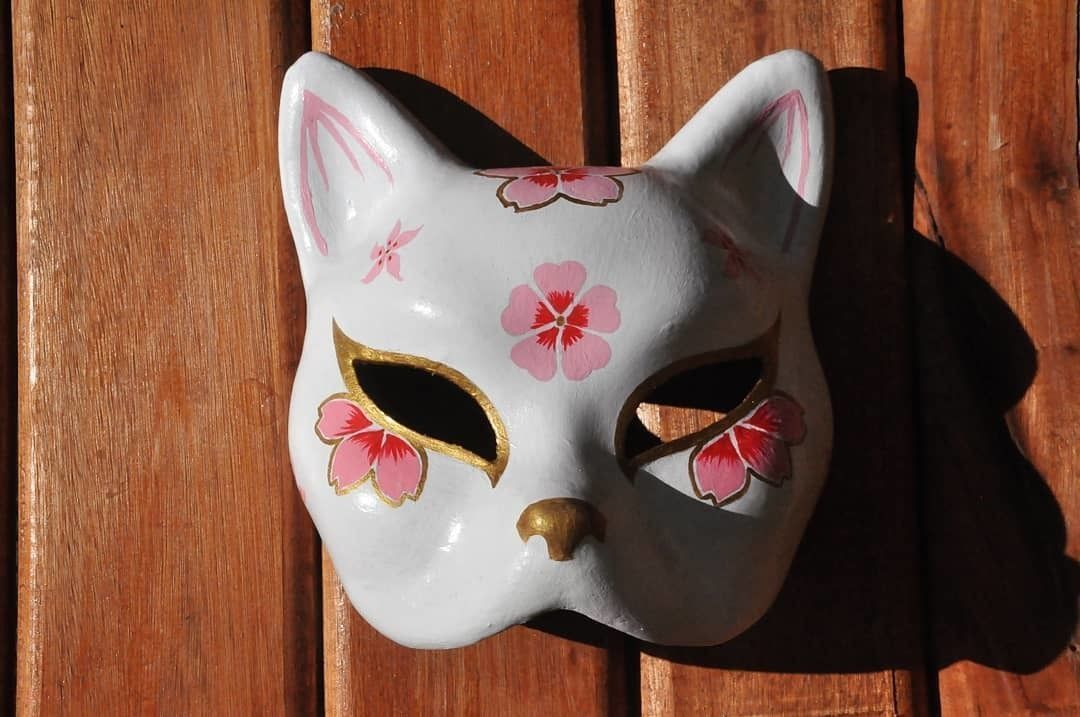 kitsune mask 3D model 3D printable | CGTrader