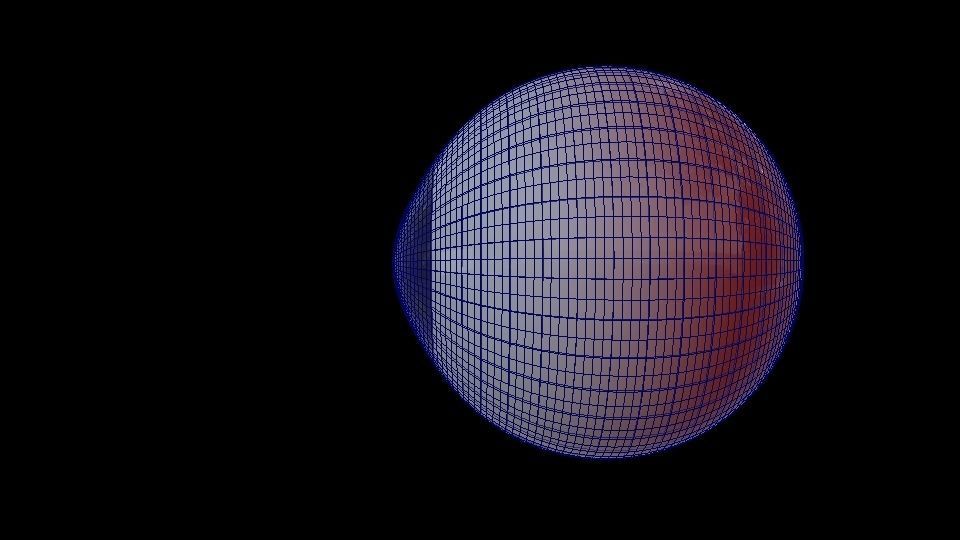 eyeball alien eye flying in air 3D model_10