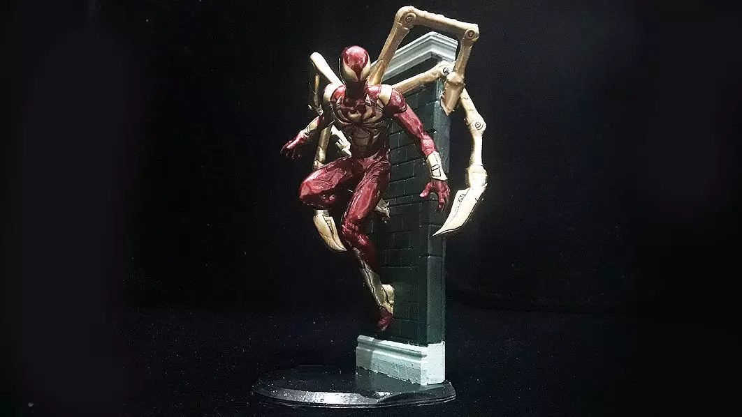 IRON SPIDER-PS4-VERSION 3D print model