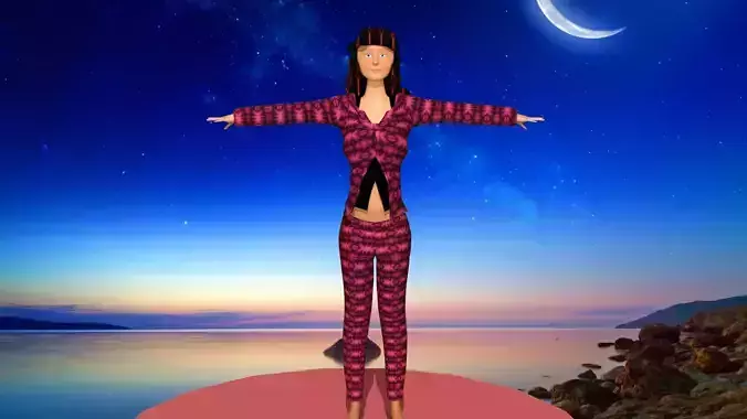 cute woman in cute suit