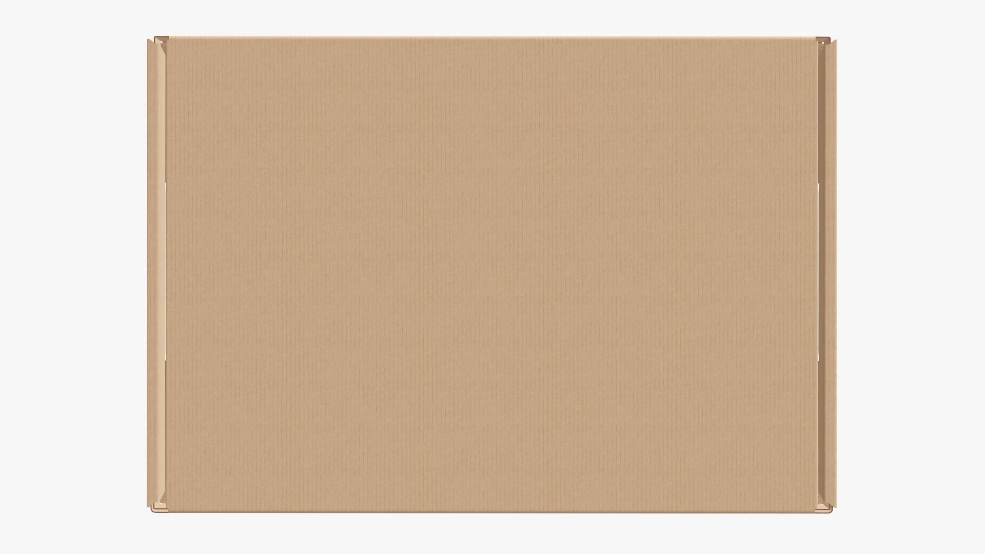 Corrugated cardboard box packaging 03 3D model_5