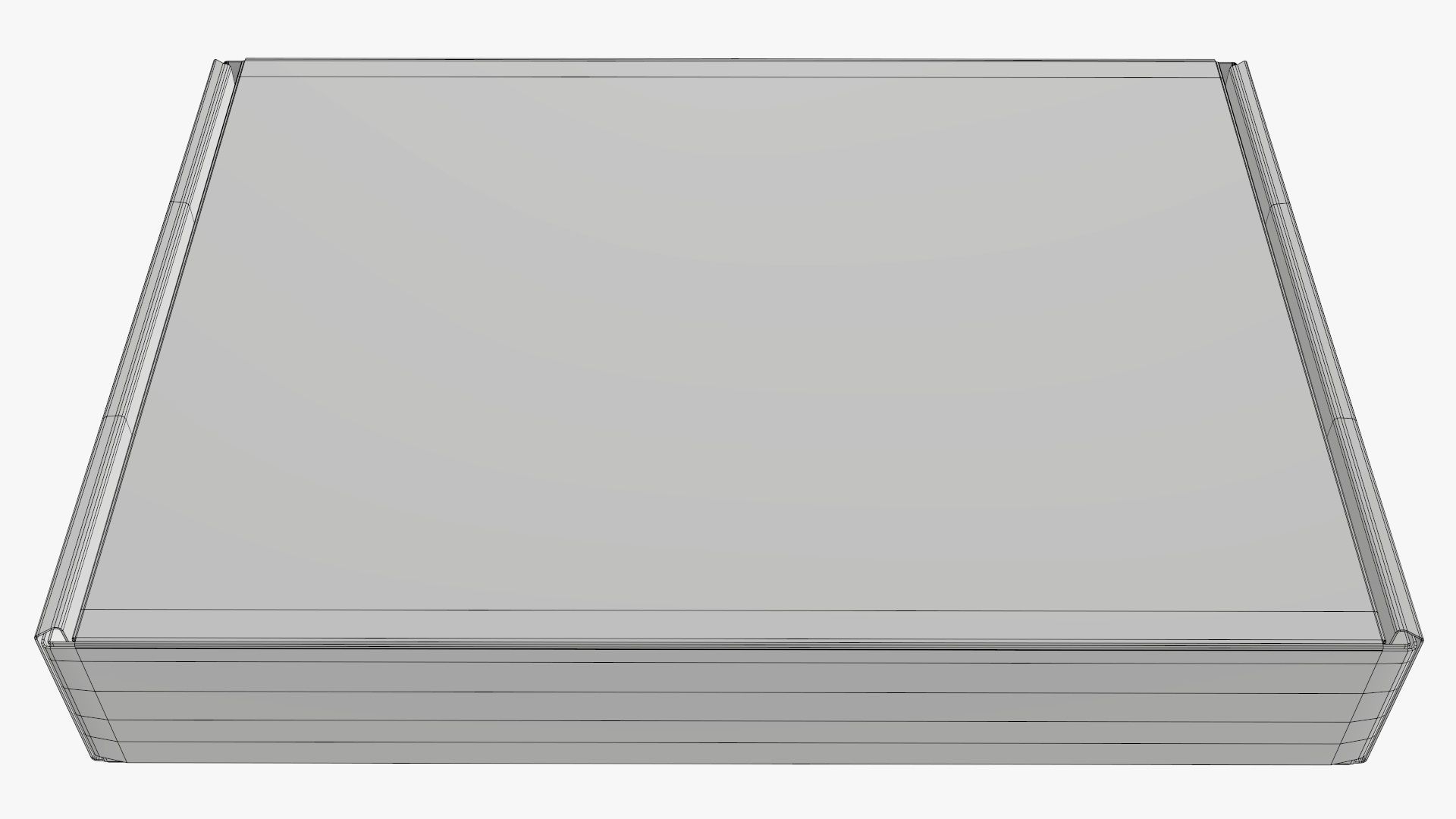 Corrugated cardboard box packaging 03 3D model_7