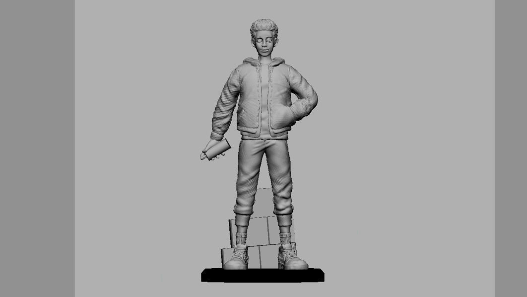 MILES MORALES SPIDERMAN INTO THE SPIDERVERSE  3D print model_6