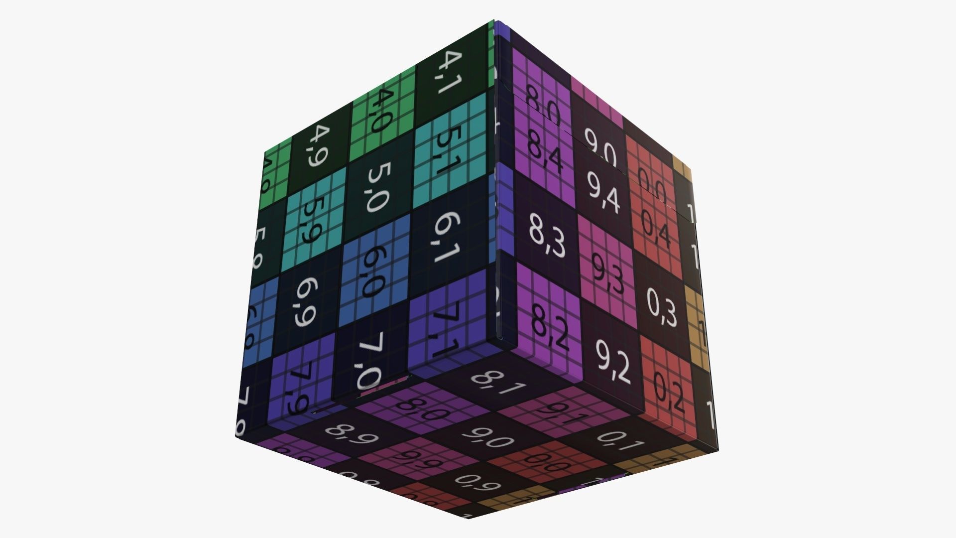 Corrugated cardboard box packaging 05 3D model_13