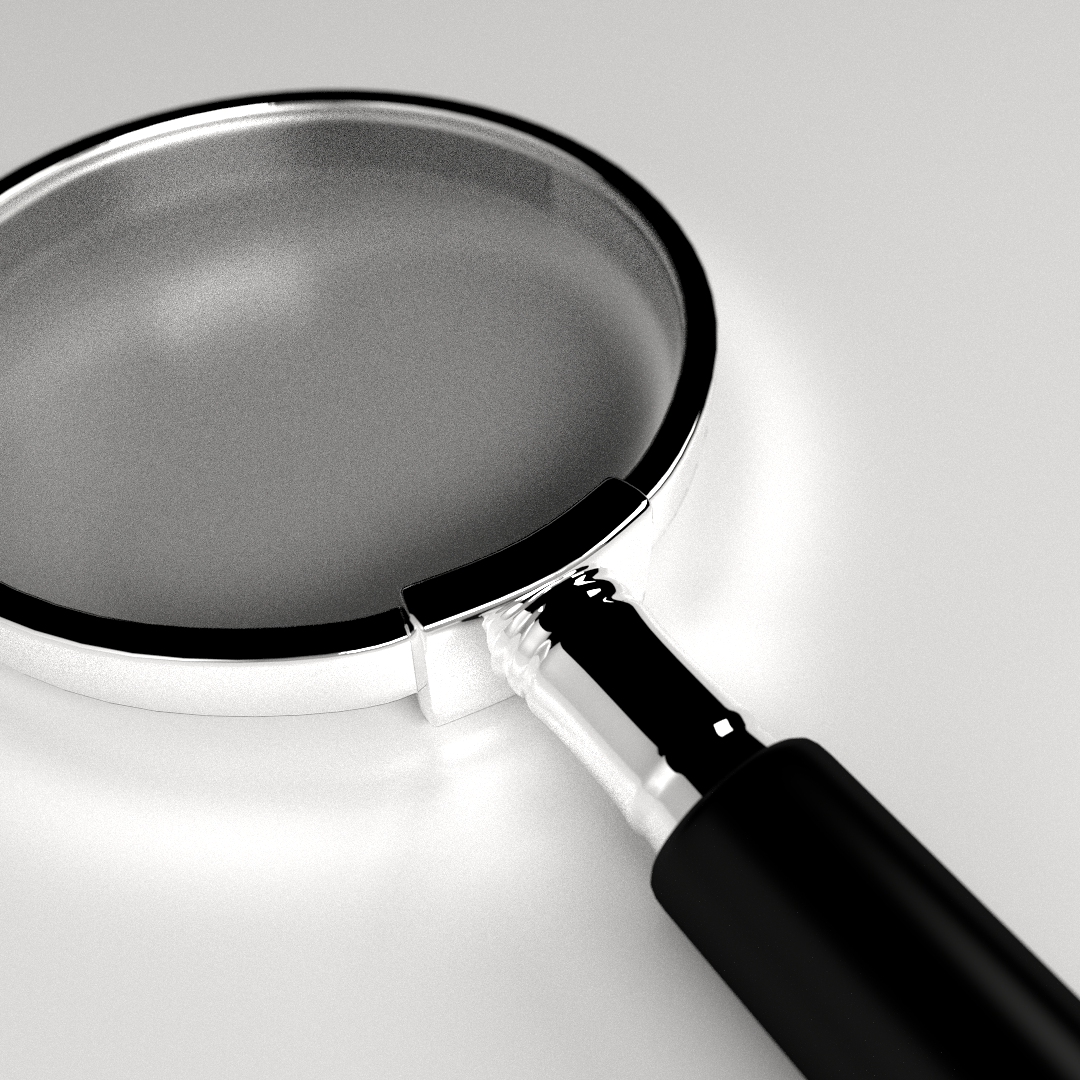 Magnifying Glass 3D model_1