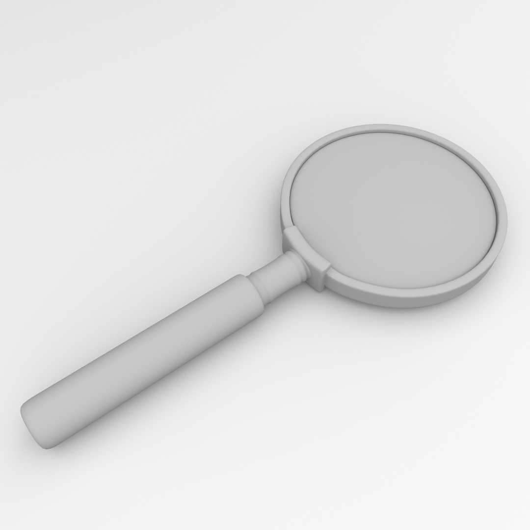 Magnifying Glass 3D model_3