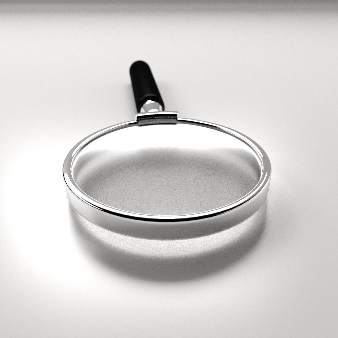 Magnifying Glass 3D model_2
