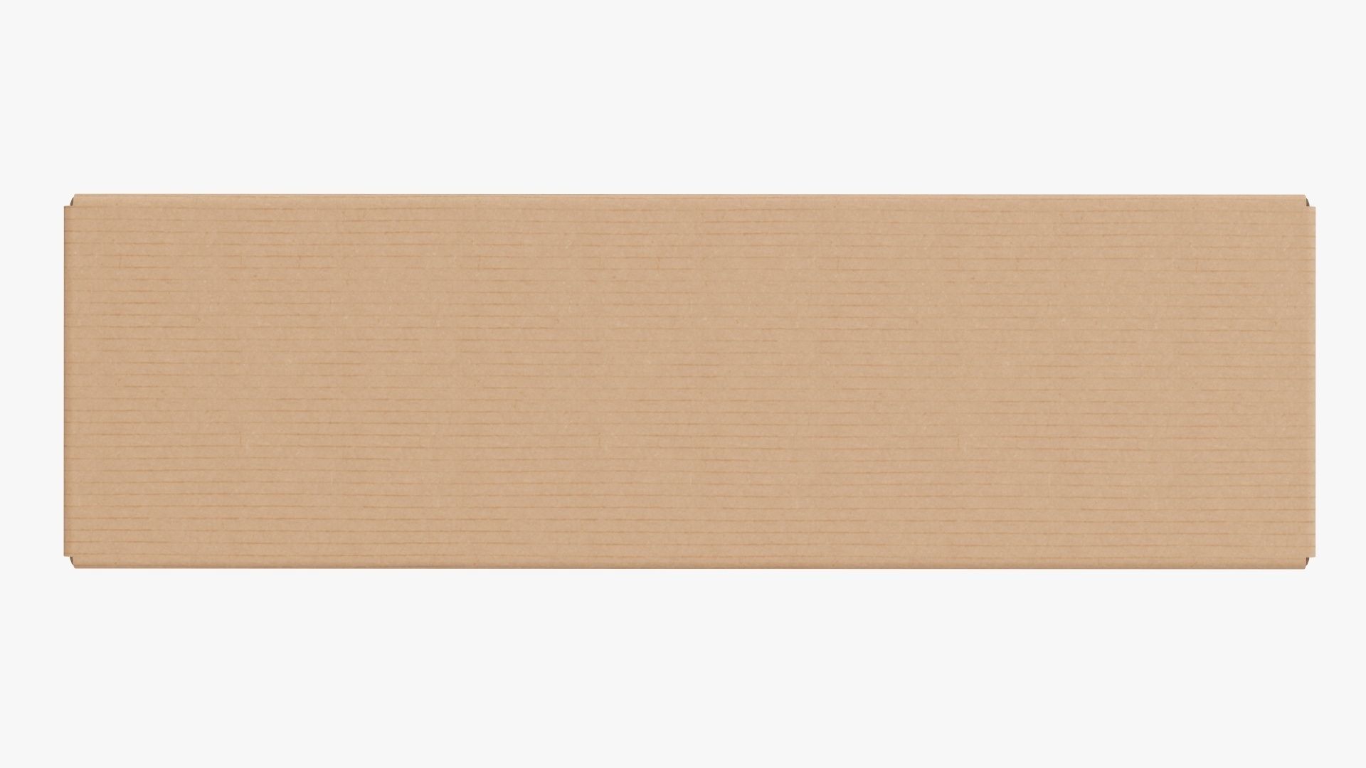 Lid and try cardboard box packing 02 3D model_5