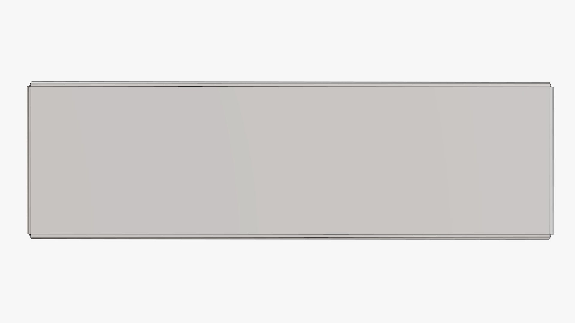 Lid and try cardboard box packing 02 3D model_10