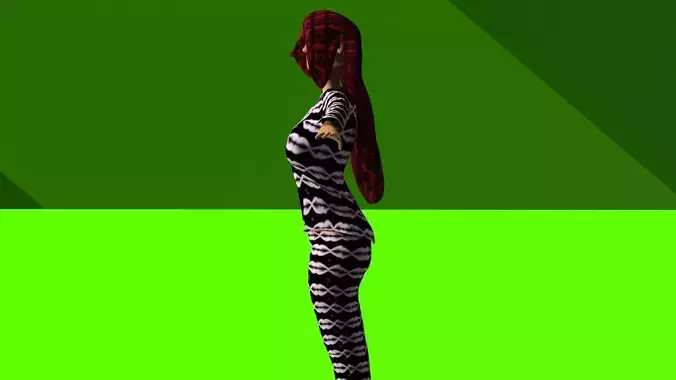 woman in charismatic suit