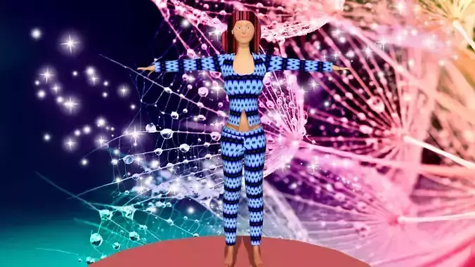 woman in nice outfit