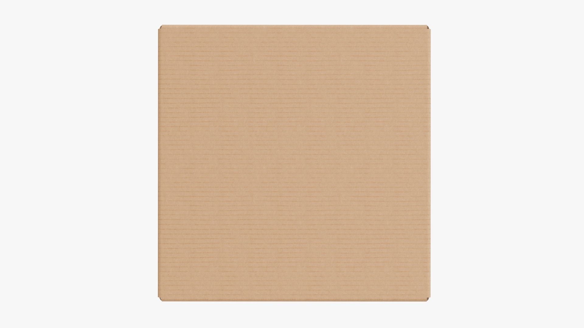 Lid and try cardboard box packing 05 3D model_4