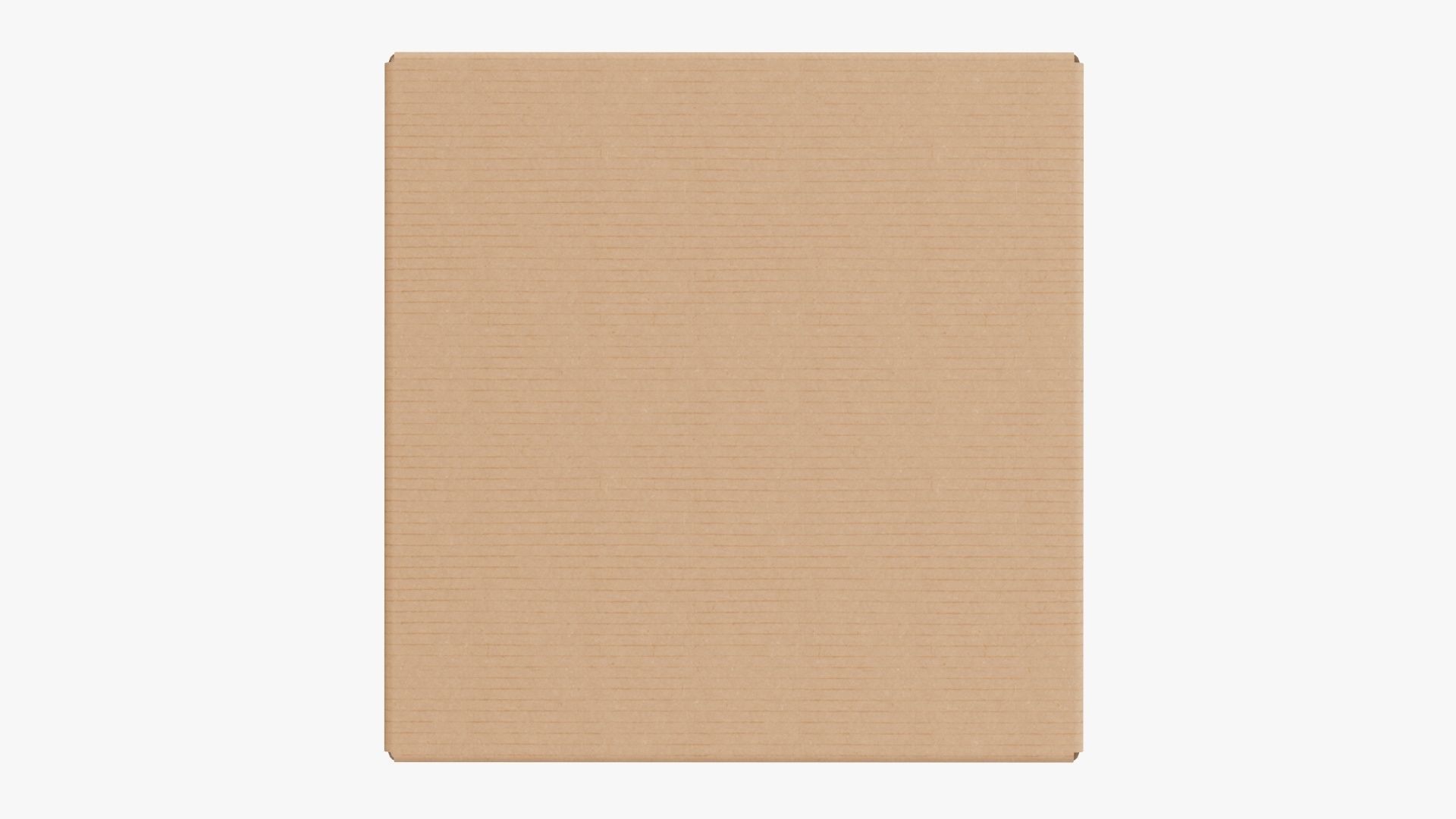 Lid and try cardboard box packing 06 3D model_4