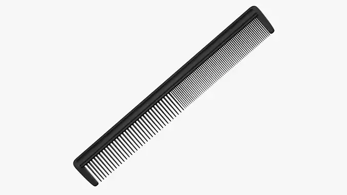 Hair comb pocket 3D model