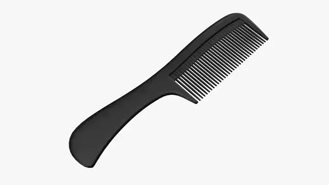 Wide teeth hair comb