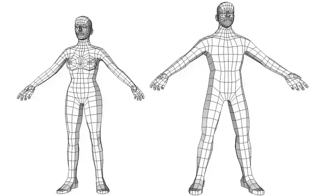 Human Base Mesh