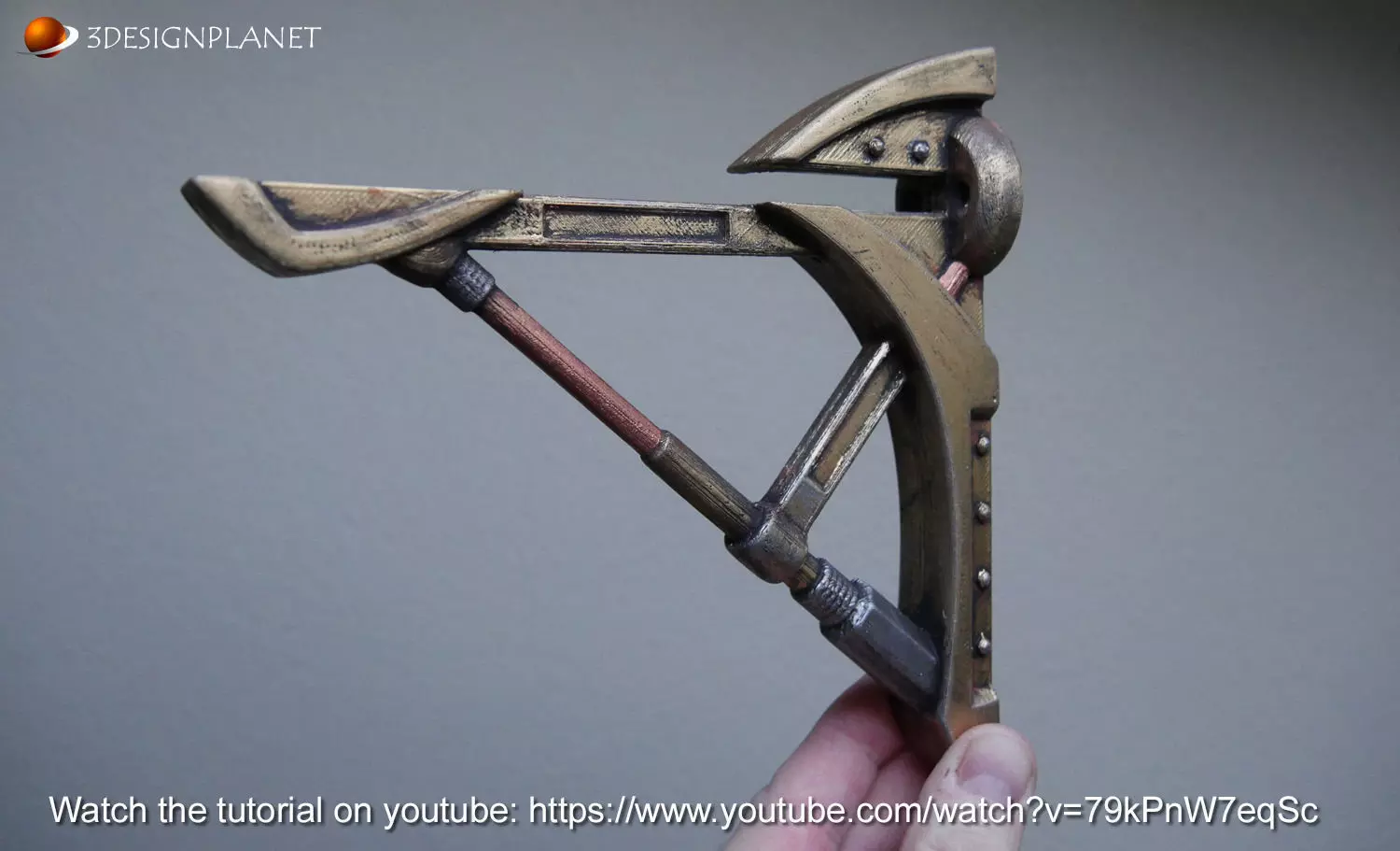 Steampunk shelf support 3D print model_0