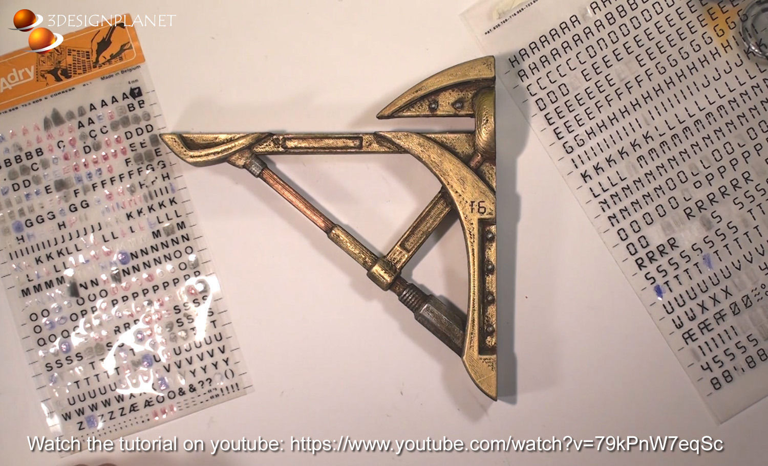 Steampunk shelf support 3D print model_6