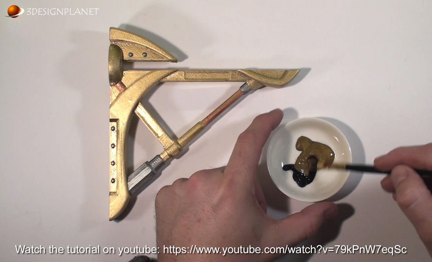 Steampunk shelf support 3D print model_3