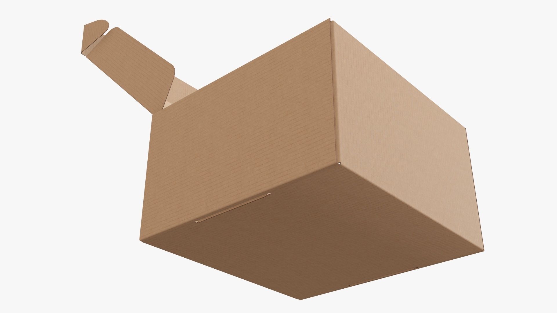 Corrugated cardboard box packaging 09 3D model_3